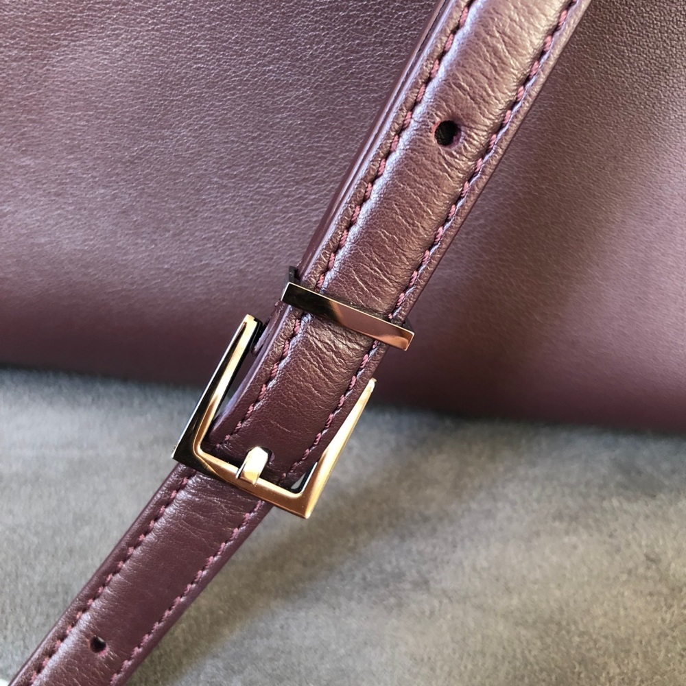 TOM FORD India Medium purple Leather Satchel Bag - Picture 5 of 16